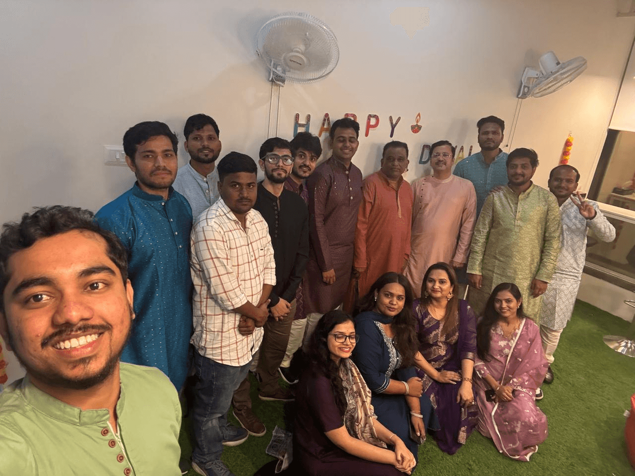 Diwali celebration at VSquare